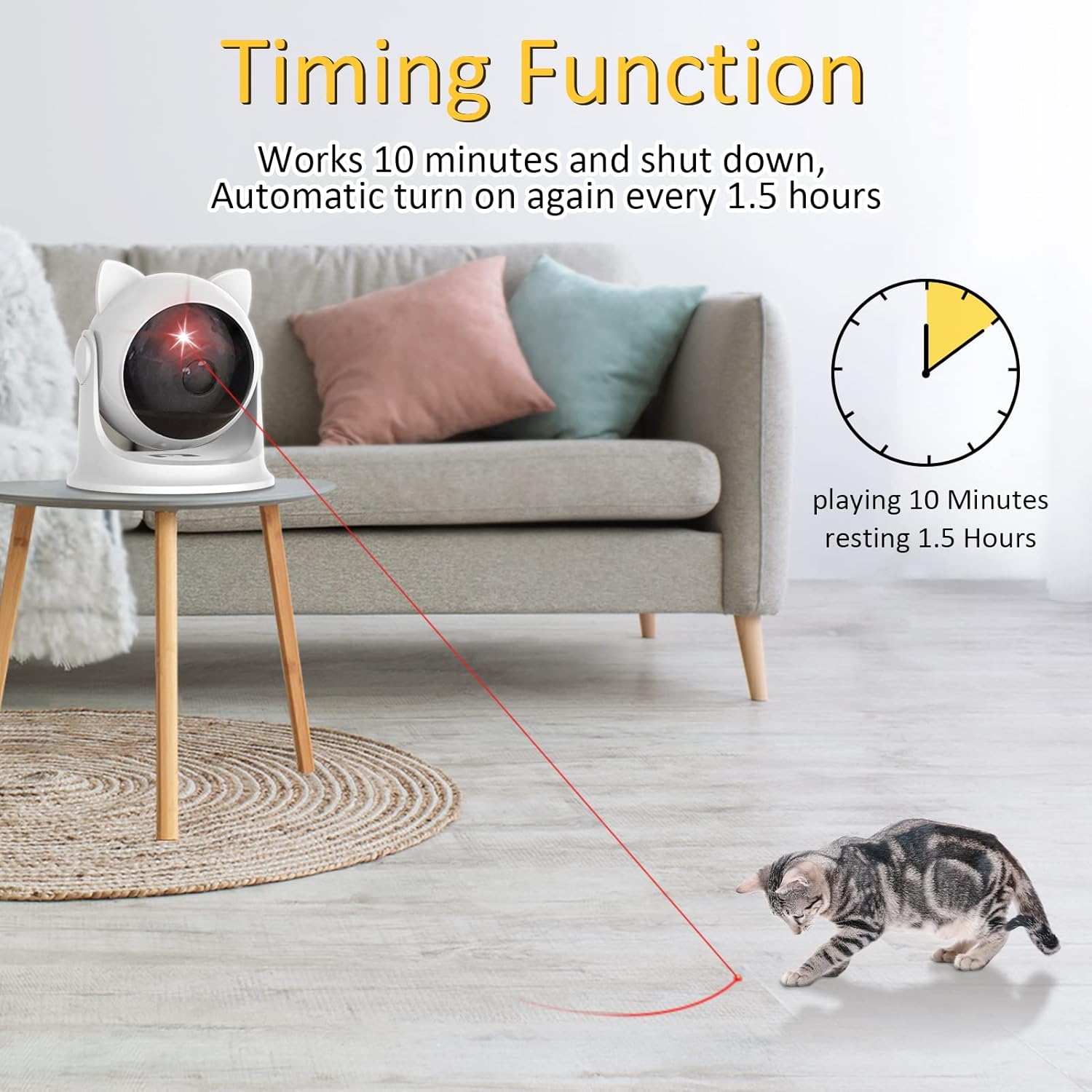 Automatic Cat Laser Toy